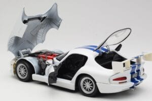 Dodge Viper GTS-R GT2 Бял 1997 Maisto 1:18 50316 Метал — снимка 5 от 8