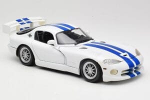 Dodge Viper GTS-R GT2 Бял 1997 Maisto 1:18 50316 Метал — снимка 6 от 8
