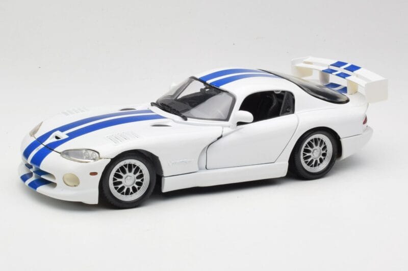 Dodge Viper GTS-R GT2 Бял 1997 Maisto 1:18 50316 Метал