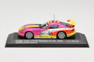 Dodge Viper GTS-R #46 Seiler / Brun / Messley 24 Hours of Daytona 2000 Minichamps 1:43 430001446 Метал