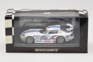 Dodge Viper GTS-R #61 Team Oreca S. Ayari / P. Gache 24 Hours of Le Mans 1997 Minichamps 1:43 430971461 Метал — снимка 4 от 4