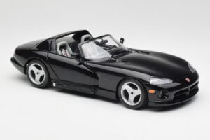 Dodge Viper RT/10 Черен Bburago 1:18 3065 Метал — снимка 6 от 8