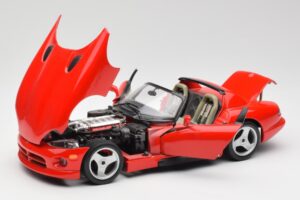 Dodge Viper RT/10 Червен Bburago 1:18 3025-M1 Метал — снимка 2 от 8