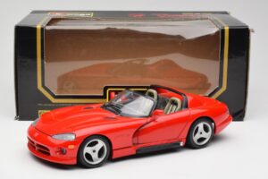 Dodge Viper RT/10 Червен Bburago 1:18 3025-M1 Метал — снимка 8 от 8
