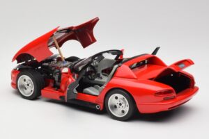 Dodge Viper RT/10 Червен Лимитирано Издание Bburago 1:18 3025 Метал — снимка 5 от 8