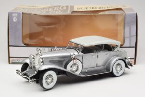 Duesenberg SJ Сребрист GreenLight 1:18 13525 Метал — снимка 8 от 8