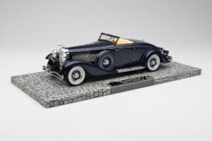 Duesenberg SJN Convertible Coupe Midnight Blue Minichamps 1:18 107150332 Метал