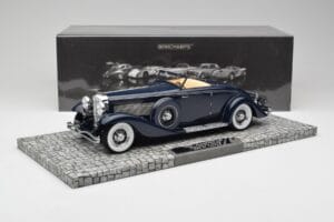 Duesenberg SJN Convertible Coupe Midnight Blue Minichamps 1:18 107150332 Метал — снимка 6 от 6