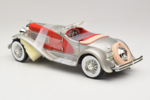 Duesenberg SJ Clark Gable's Car Сребърен Червен ERTL 1:18 7962 Метал — снимка 5 от 6