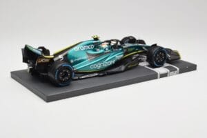 Aston Martin AMR22 Aramco #5 S. Vettel Monaco GP 2022 Minichamps 1:18 117220305 Смола — снимка 3 от 7