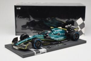 Aston Martin AMR22 Aramco #5 S. Vettel Monaco GP 2022 Minichamps 1:18 117220305 Смола — снимка 7 от 7