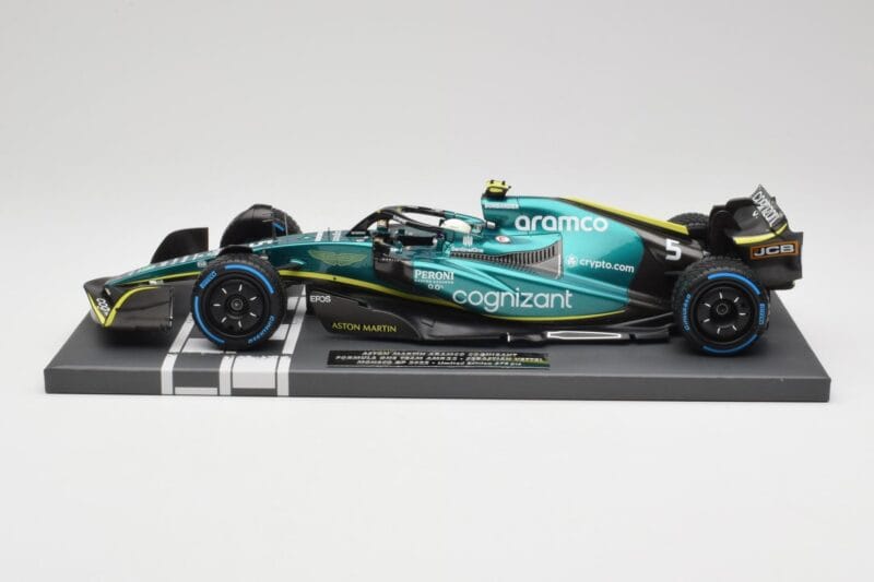 Aston Martin AMR22 Aramco #5 S. Vettel Monaco GP 2022 Minichamps 1:18 117220305 Смола