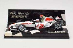 BAR Honda 007 A. Davidson Malaysian GP 2005 Minichamps 1:43 400050104 Метал