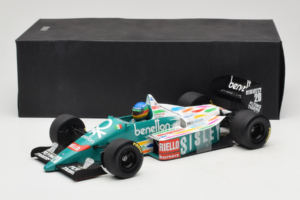 Benetton B186 #20 G. Berger F1 1986 Minichamps 1:18 80439418130 Метал — снимка 6 от 6