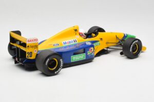 Benetton B191 #19 M. Schumacher F1 1991 Minichamps 1:18 100910119 Метал — снимка 2 от 6