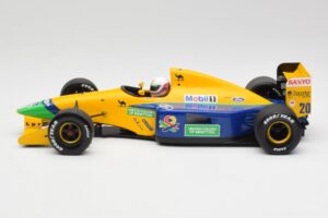 Benetton B191 #19 M. Schumacher F1 1991 Minichamps 1:18 100910119 Метал — снимка 3 от 6