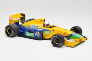 Benetton B191 #19 M. Schumacher F1 1991 Minichamps 1:18 100910119 Метал — снимка 4 от 6