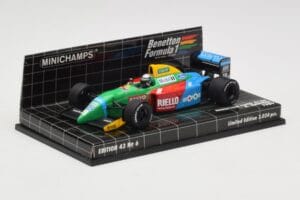Benetton Ford B188 #19 A. Nannini Race Car 1988 Minichamps 1:43 400890119 Метал — снимка 2 от 4