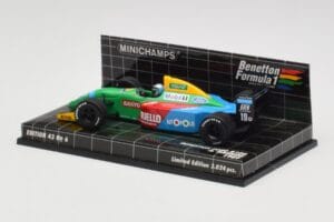 Benetton Ford B188 #19 A. Nannini Race Car 1988 Minichamps 1:43 400890119 Метал — снимка 3 от 4