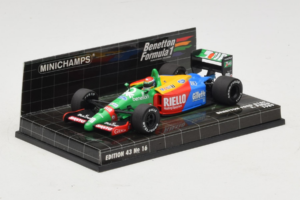 Benetton B189 Ford E. Pirro F1 1989 Minichamps 1:43 400890020 Метал — снимка 2 от 5