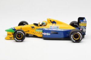 Benetton Ford B191 #20 R. Moreno F1 1991 Minichamps 1:18 100910019 Метал — снимка 3 от 6
