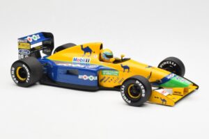 Benetton Ford B191 #20 R. Moreno F1 1991 Minichamps 1:18 100910019 Метал — снимка 4 от 6