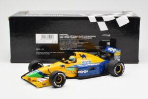 Benetton Ford B191 #20 R. Moreno F1 1991 Minichamps 1:18 100910019 Метал — снимка 6 от 6