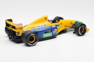 Benetton Ford B191B #20 M. Brundle F1 Early Season 1992 Minichamps 1:18 100920120 Метал — снимка 2 от 6