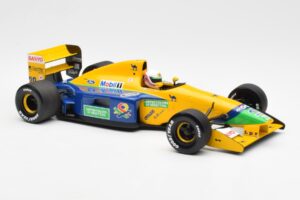 Benetton Ford B191B #20 M. Brundle F1 Early Season 1992 Minichamps 1:18 100920120 Метал — снимка 4 от 6