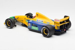 Benetton Ford B191B #20 M. Brundle F1 Early Season 1992 Minichamps 1:18 100920120 Метал — снимка 5 от 6