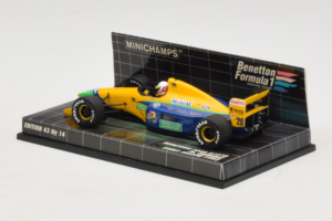 Benetton B191B Ford #20 M. Brundle Early Season F1 1992 Minichamps 1:43 400920120 Метал — снимка 3 от 5