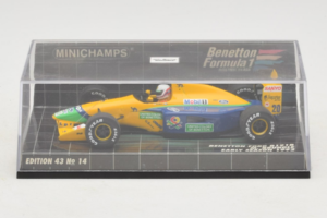 Benetton B191B Ford #20 M. Brundle Early Season F1 1992 Minichamps 1:43 400920120 Метал — снимка 4 от 5