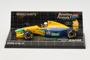 Benetton B191B Ford #20 M. Brundle Early Season F1 1992 Minichamps 1:43 400920120 Метал