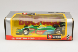 Benetton B190 Ford #20 N. Piquet F1 1990 Bburago 1:24 6102 Метал