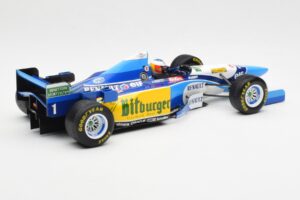 Benetton B195 Renault #1 M. Schumacher Winner Japanese GP 1995 Minichamps 1:18 510953401 Метал — снимка 2 от 6