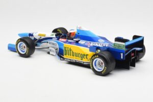 Benetton B195 Renault #1 M. Schumacher Winner Japanese GP 1995 Minichamps 1:18 510953401 Метал — снимка 5 от 6