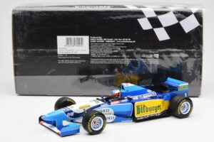 Benetton B195 Renault #1 M. Schumacher Winner Japanese GP 1995 Minichamps 1:18 510953401 Метал — снимка 6 от 6