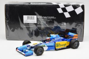 Benetton B195 Renault #1 M. Schumacher Canadian GP 1995 Minichamps 1:18 510950601 Метал — снимка 6 от 6