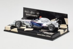 BMW Sauber F1.08 #5 N. Heidfeld Showcar 2008 Minichamps 1:43 400080083 Метал — снимка 3 от 5