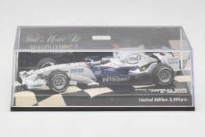 BMW Sauber F1.08 #5 N. Heidfeld Showcar 2008 Minichamps 1:43 400080083 Метал — снимка 5 от 5