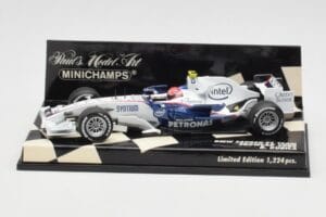 BMW Sauber F1.08 #4 R. Kubica Showcar 2008 Minichamps 1:43 400080084 Метал