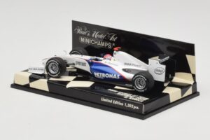 BMW Sauber F1.09 #4 R. Kubica Showcar 2009 Minichamps 1:43 400090075 Метал — снимка 3 от 5