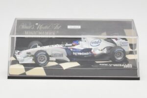 BMW Sauber F1.06 #11 J. Villeneuve F1 2006 Minichamps 1:43 400060017 Метал — снимка 5 от 5