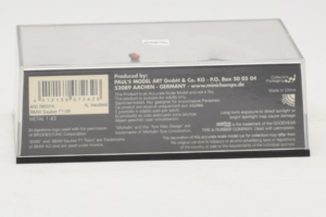 BMW Sauber F1.06 #16 N. Heidfeld BMW Sauber F1 Team 2006 Minichamps 1:43 400060016 Метал — снимка 5 от 5