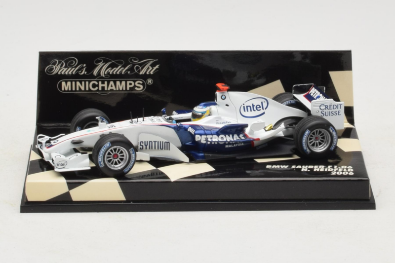 BMW Sauber F1.06 #16 N. Heidfeld BMW Sauber F1 Team 2006 Minichamps 1:43 400060016 Метал