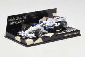 BMW Sauber F1.06 #16 N. Heidfeld Brazilian GP 2006 Minichamps 1:43 400060316 Метал — снимка 2 от 5