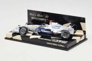 BMW Sauber F1.06 #16 N. Heidfeld Brazilian GP 2006 Minichamps 1:43 400060316 Метал — снимка 3 от 5