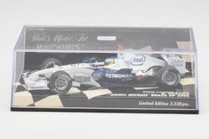 BMW Sauber F1.06 #16 N. Heidfeld Brazilian GP 2006 Minichamps 1:43 400060316 Метал — снимка 5 от 5