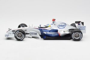 BMW Sauber F1.06 #16 N. Heidfeld F1 2006 Minichamps 1:18 100060016 Метал — снимка 3 от 6