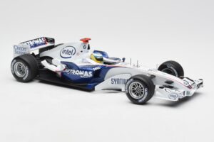 BMW Sauber F1.06 #16 N. Heidfeld F1 2006 Minichamps 1:18 100060016 Метал — снимка 4 от 6